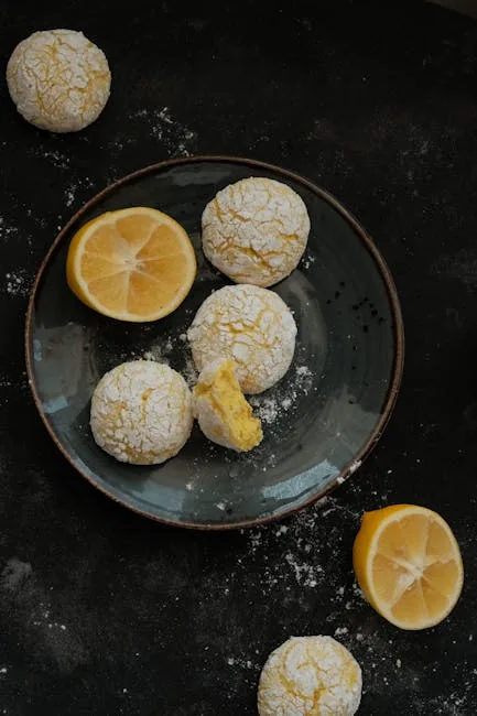 A Lemon Half Being Used With Baking Soda To Clean