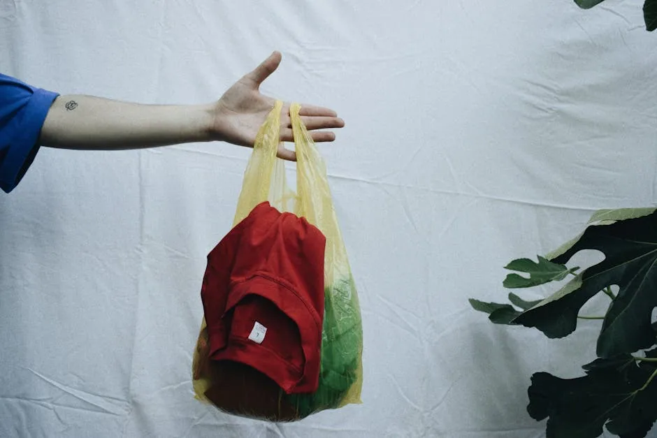 Person Removing Tomato Sauce Stain From Clothing