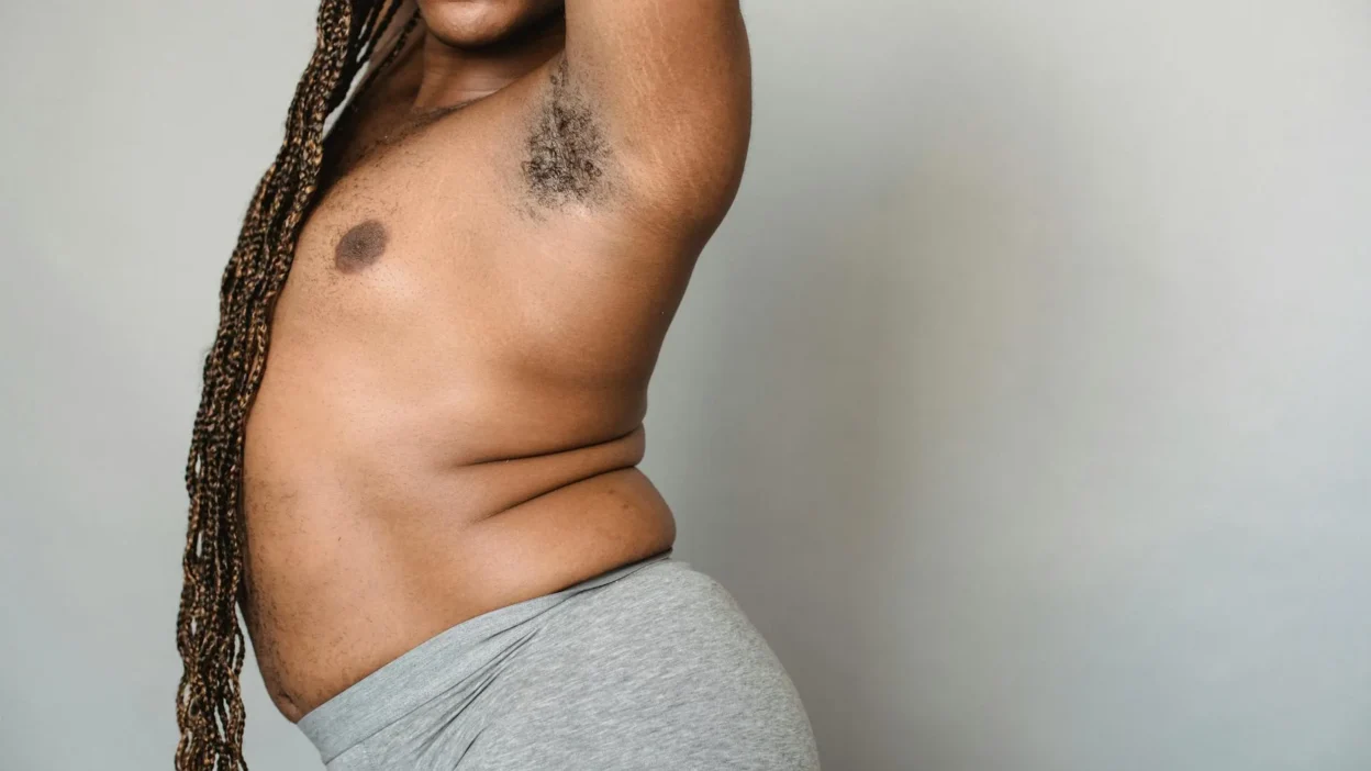 Close-up of a white shirt with yellow armpit stains, showing effective stain removal methods.